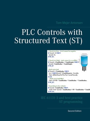 cover image of PLC Controls with Structured Text (ST)